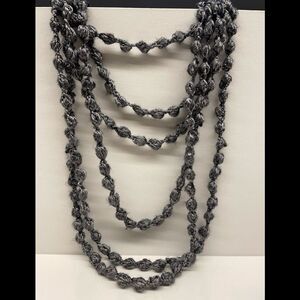 Handmade wool soft necklace